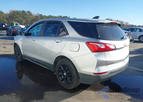 2021 Chevrolet Equinox Fwd Ls из США, поврежденный, VIN 3GNAXHEV8MS150804